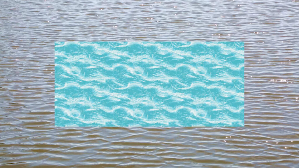 Artwork by Juan Pablo Pacheco "The Principle of all Things is Water"