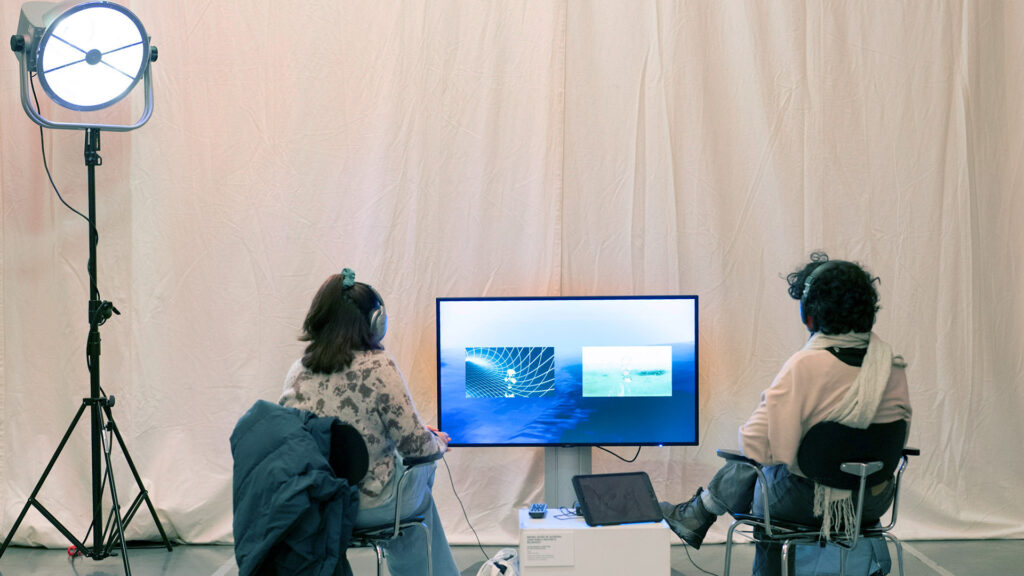 Environmental Identities at the Ocean Floor, an video artwork by Juan Pablo Pacheco and Bruno Alves de Almeida, 2022