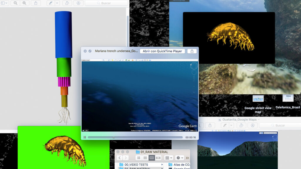 Underworld, an interactive online narrative by artist Juan Pablo Pacheco.